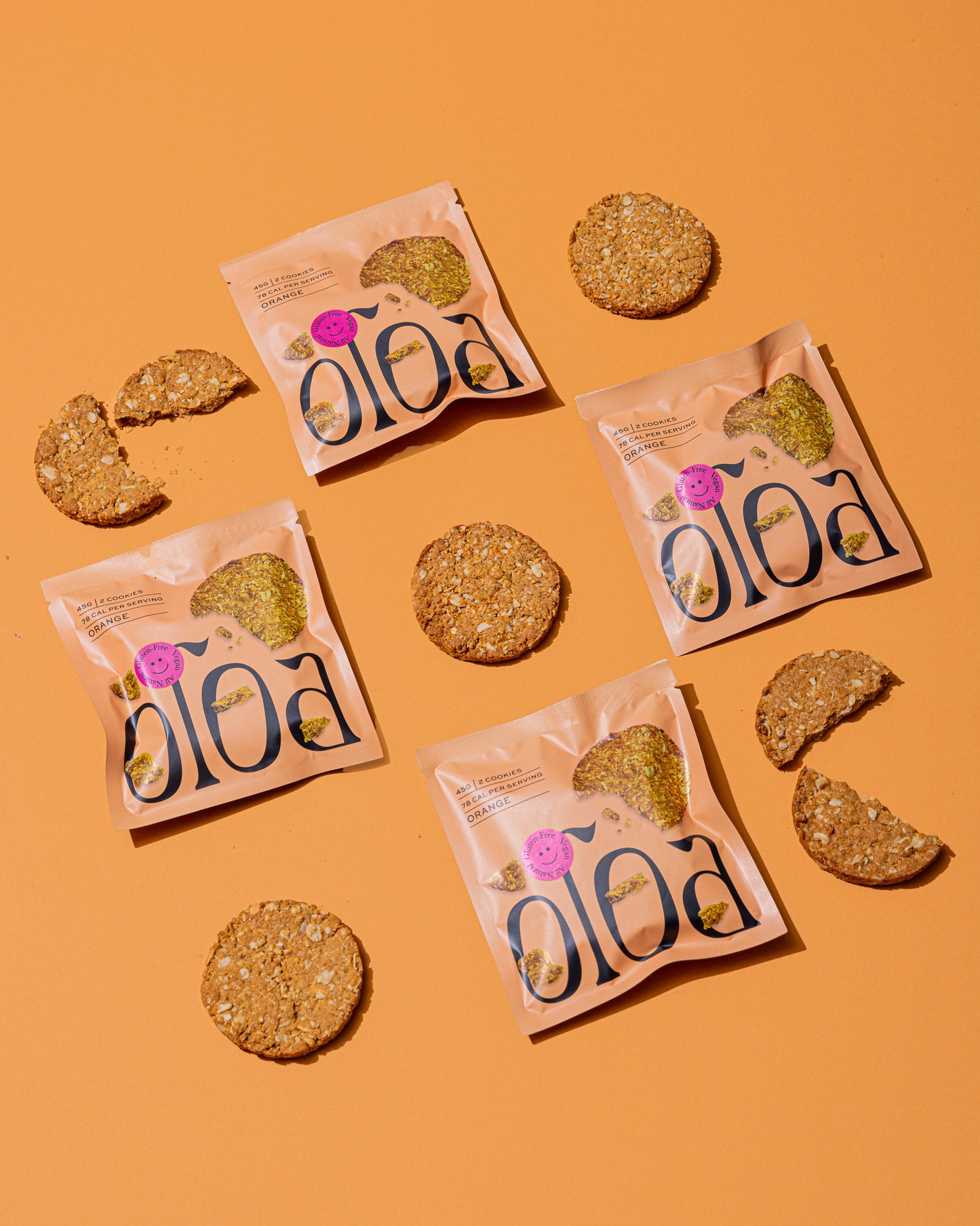 Oloa Orange Oat Cookie